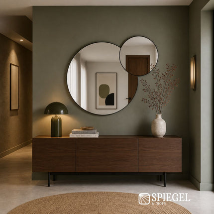 Eclipse - Double Round Mirror