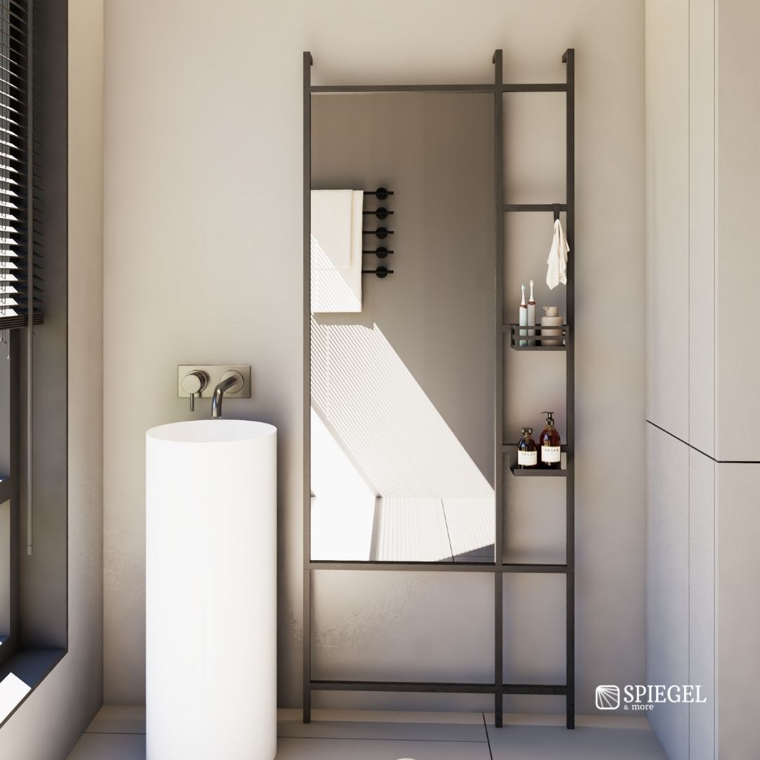 Standspiegel Garderobenspiegel – Riesiger Ganzkörperspiegel Als Ankleidespiegel Für Flur, Schlafzimmer Oder Garderobe, XXL-Format Von Homfa