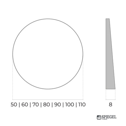 Halo - Round Wall Mirror
