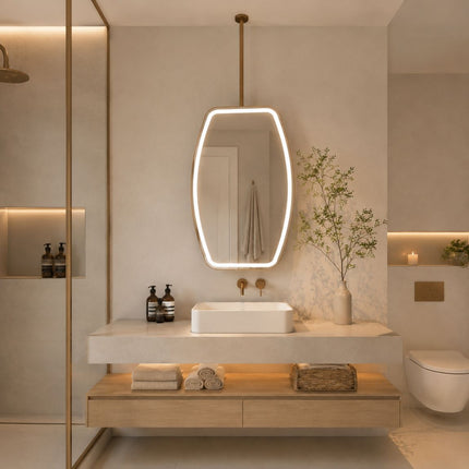 Majestic - Specchio Sospeso per Bagno