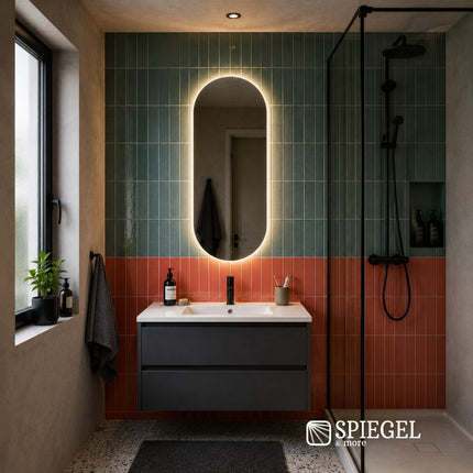 Serene - Espelho Oval de Parede 