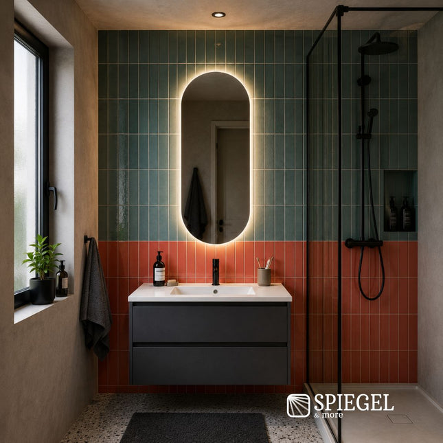 Serene - Espelho Oval de Parede 